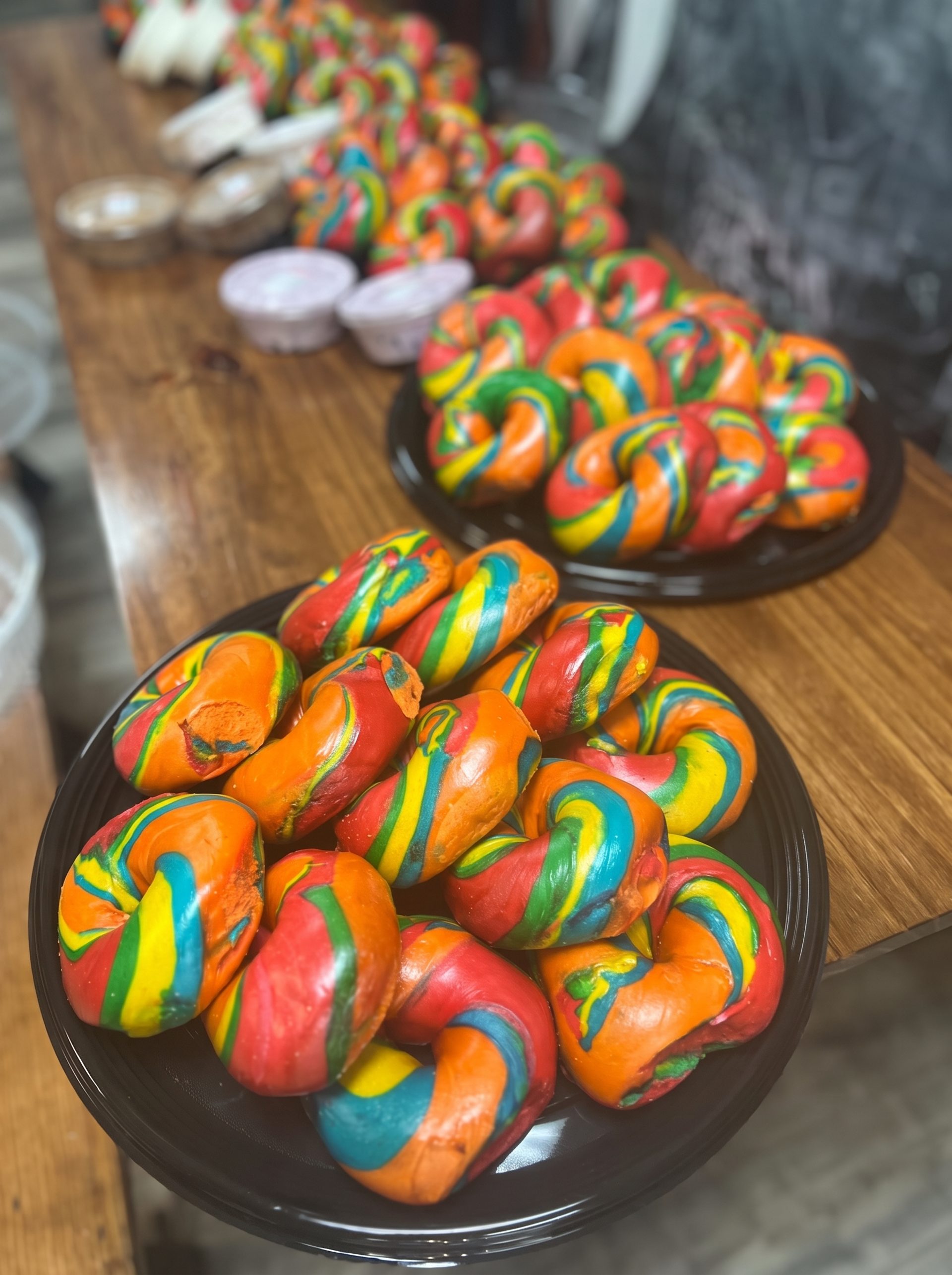 Bagel platters
