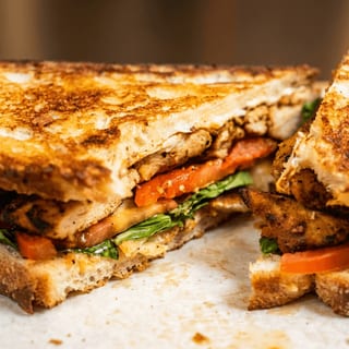 Chicken Caprese Panini
