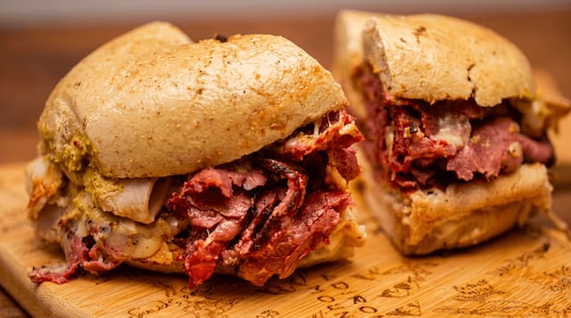 Hot Turkey & Pastrami Combo - Meatpacking District.