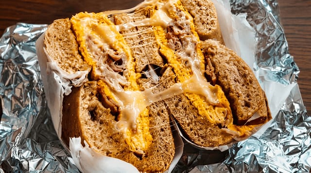 Pepper Turkey, Egg & Cheese - Red Hook.