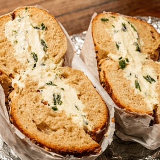 Bagel with Exotic Cream Cheese