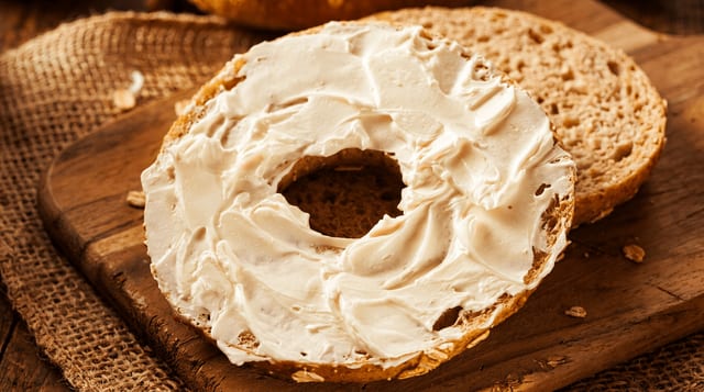 Bagel with Plain Cream Cheese.