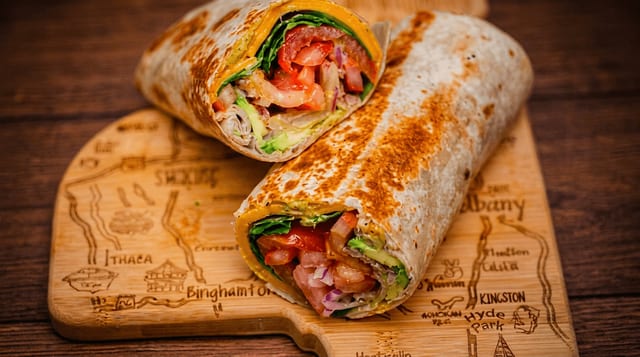 Veggie Wrap.